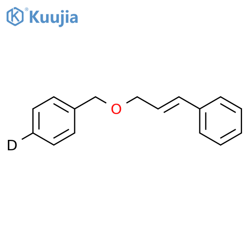 1-[(Cinnamyloxy)methyl]benzene-4-D structure