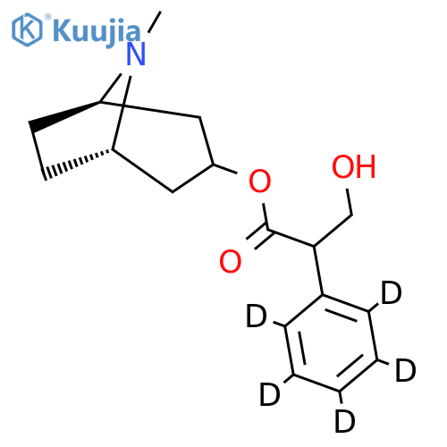 [2H5]-Atropine structure