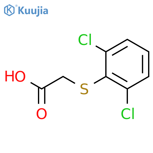 (2,6-Dichlorophenylthio)acetic acid structure