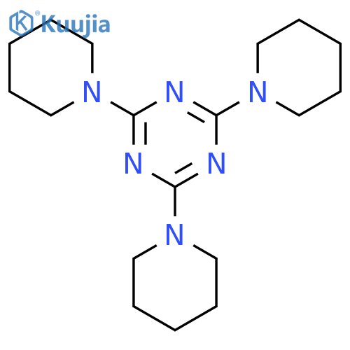 2,4,6-Tri(piperidin-1-yl)-1,3,5-triazine structure
