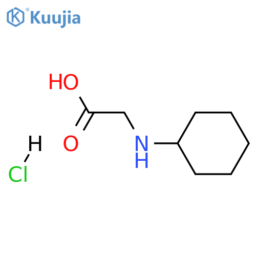 2-amino-2-cyclohexylacetic acid hydrochloride structure