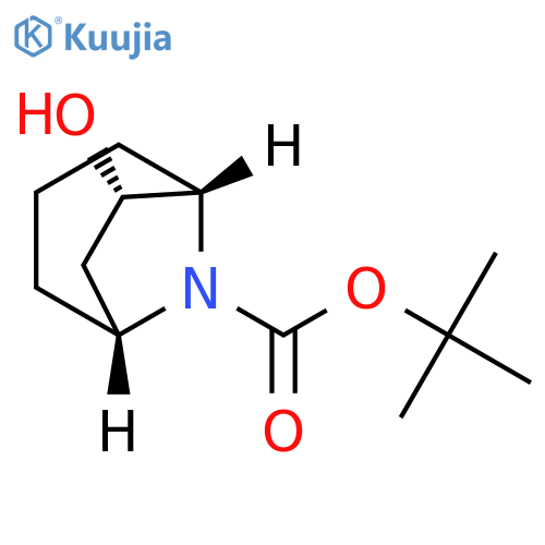 (1R,5S,6S)-tert-Butyl 6-hydroxy-8-azabicyclo[3.2.1]octane-8-carboxylate structure