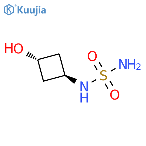 Sulfamide, N-(trans-3-hydroxycyclobutyl)- structure