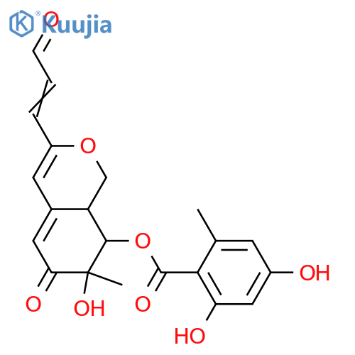 Pinazaphilone B; 3'-Aldehyde structure