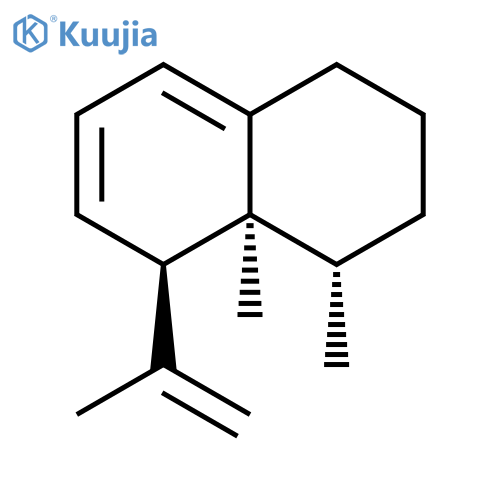 Naphthalene, 1,2,3,4,8,8a-hexahydro-1,8a-dimethyl-8-(1-methylethenyl)-, (1S,8R,8aS)- structure