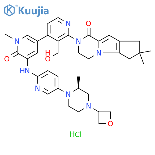 Fenebrutinib HCl structure