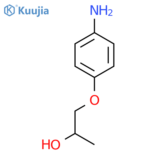 4-Aminophenyl 2-hydroxypropyl ether structure