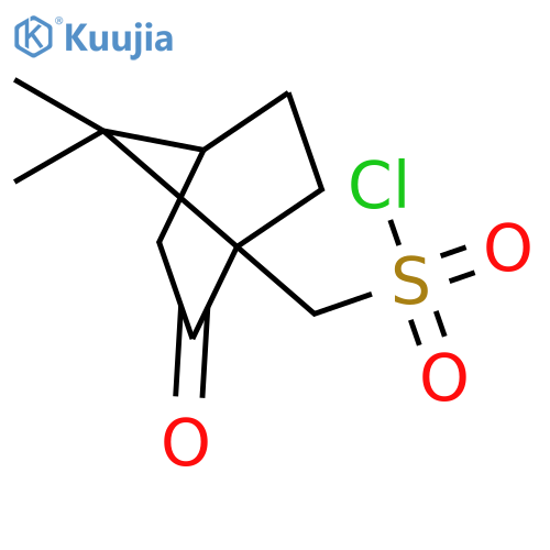 D-Camphor-10-sulfonyl chloride structure