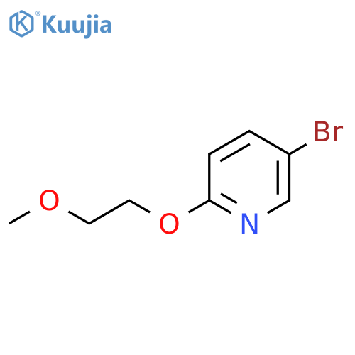 5-Bromo-2-(2-methoxyethoxy)pyridine structure