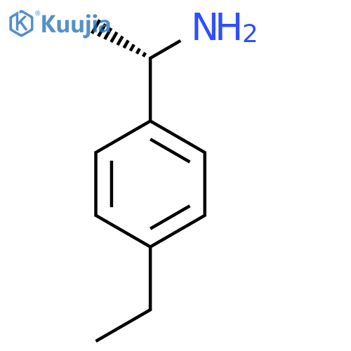 (1S)-1-(4-ethylphenyl)ethan-1-amine structure