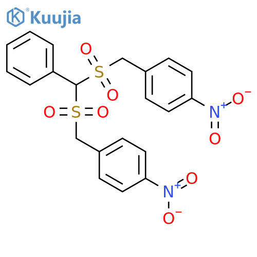 Toluene, a,a-bis[(p-nitrobenzyl)sulfonyl]- (8CI) structure