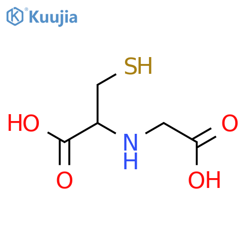 Cysteine,N-(carboxymethyl)- structure
