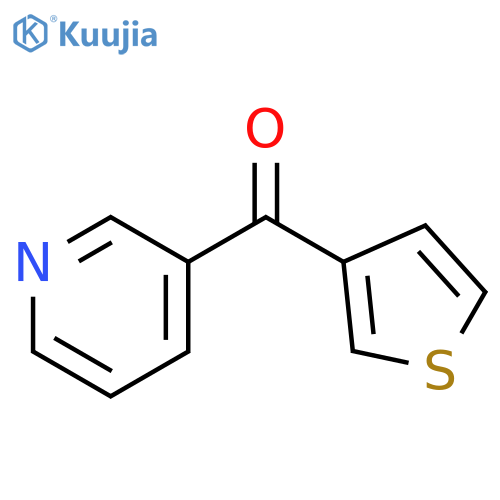 Pyridin-3-yl(thien-3-yl)methanone (en)methanone, 3-pyridinyl-3-thienyl- (en) structure
