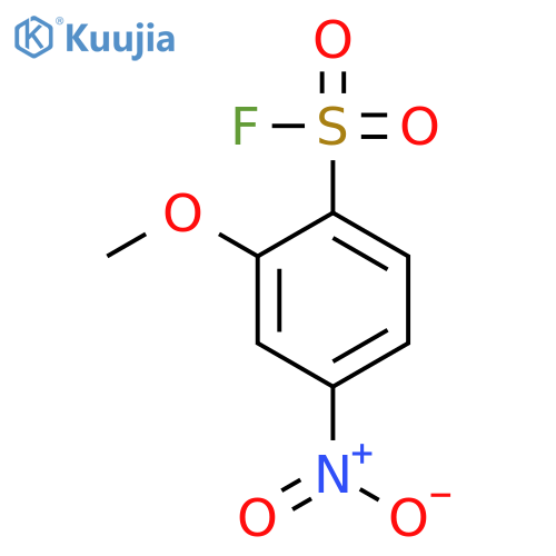 2-methoxy-4-nitrobenzene-1-sulfonyl fluoride structure