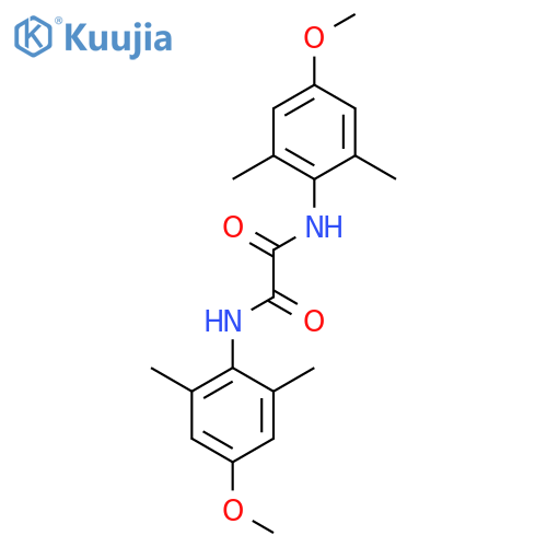 Ethanediamide, N,N'-bis(4-methoxy-2,6-dimethylphenyl)- structure