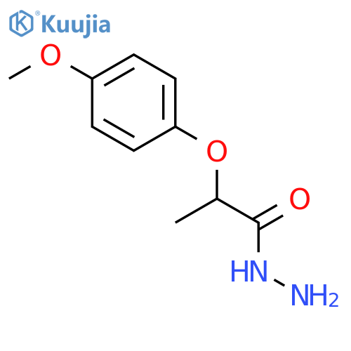 2-(4-Methoxyphenoxy)propanohydrazide structure