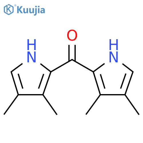 2-(3,4-dimethyl-1H-pyrrole-2-carbonyl)-3,4-dimethyl-1H-pyrrole structure