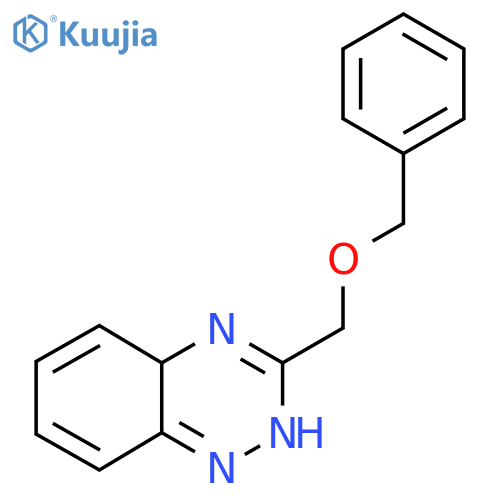 3-((Benzyloxy)methyl)-4,4A-dihydrobenzo[E][1,2,4]triazine structure