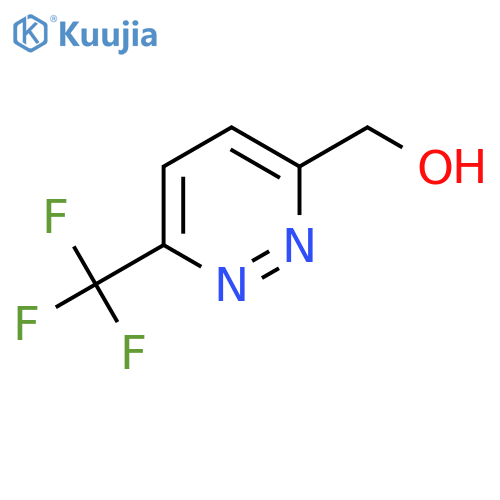 (6-(Trifluoromethyl)pyridazin-3-YL)methanol structure