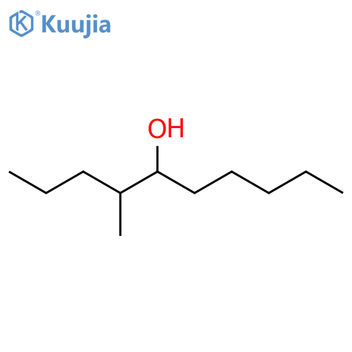4-Methyl-5-decanol, erythro + threo structure