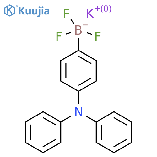 Potassium 4-(diphenylamino)-phenyltrifluoroboranuide structure