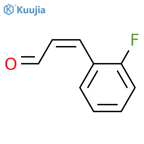 2-Propenal,3-(2-fluorophenyl)-, (2Z)- structure