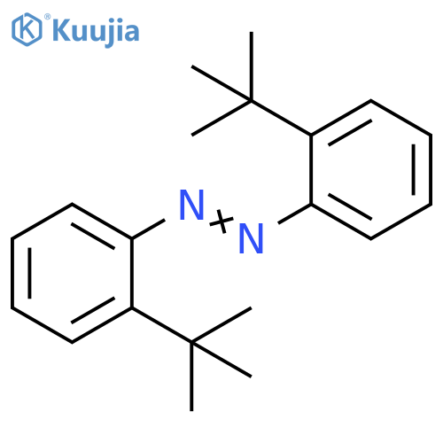Diazene, bis[2-(1,1-dimethylethyl)phenyl]- structure