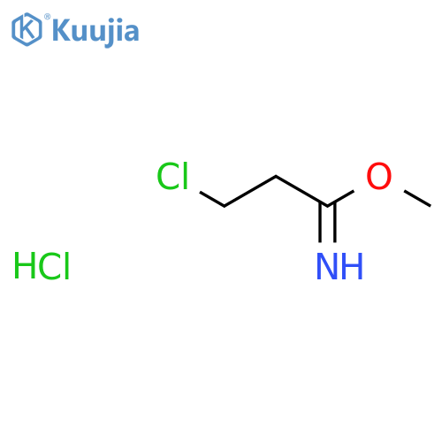 Methyl 3-chloropropanimidate hydrochloride structure