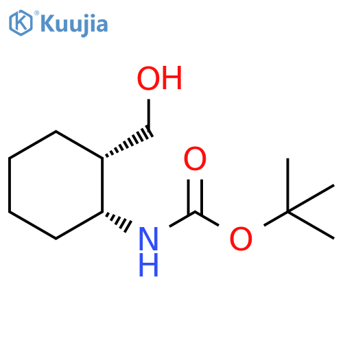 tert-butyl 2-(hydroxyMethyl)cyclohexylcarbaMate structure