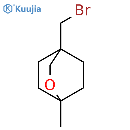 rac-(1r,4r)-4-(bromomethyl)-1-methyl-2-oxabicyclo[2.2.2]octane, trans structure