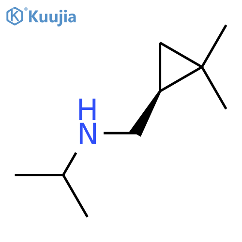 {(1S)-2,2-dimethylcyclopropylmethyl}(propan-2-yl)amine structure
