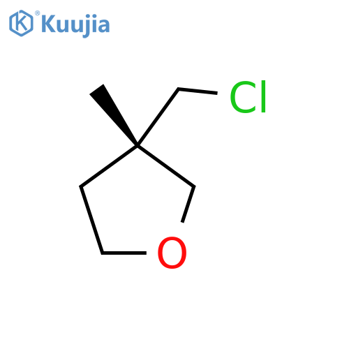 (3S)-3-(chloromethyl)-3-methyloxolane structure