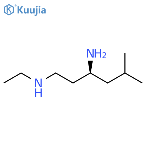 1,3-Hexanediamine, N1-ethyl-5-methyl-, (3S)- structure