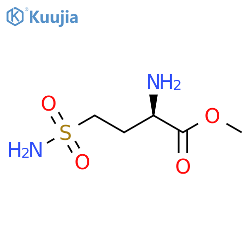 methyl (2R)-2-amino-4-sulfamoylbutanoate structure