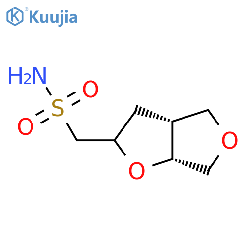 rac-(3aR,6aR)-hexahydrofuro2,3-cfuran-2-ylmethanesulfonamide structure