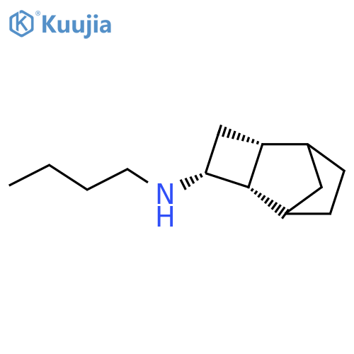 rac-(2R,3S,5S)-N-butyltricyclo[4.2.1.0,2,5]nonan-3-amine structure