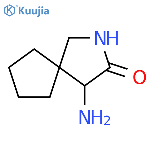 2-Azaspiro[4.4]nonan-3-one, 4-amino- structure