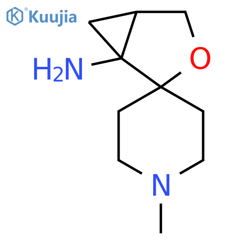 1'-Methyl-3-oxaspiro[bicyclo[3.1.0]hexane-2,4'-piperidine]-1-amine structure
