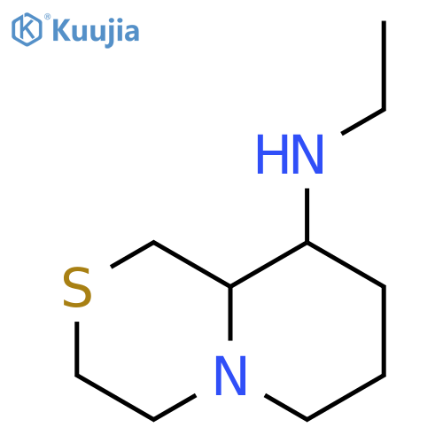 Pyrido[2,1-c][1,4]thiazin-9-amine, N-ethyloctahydro- structure