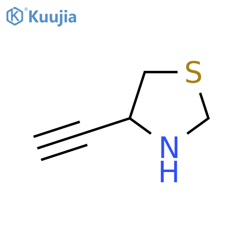 4-Ethynyl-1,3-thiazolidine structure
