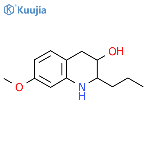 7-Methoxy-2-propyl-1,2,3,4-tetrahydroquinolin-3-ol structure