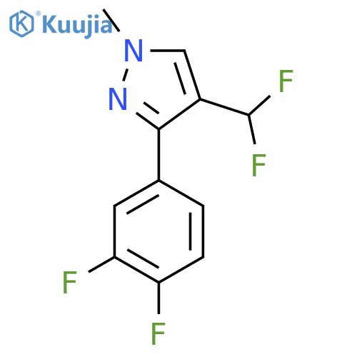 4-(difluoromethyl)-3-(3,4-difluorophenyl)-1-methyl-1H-pyrazole structure