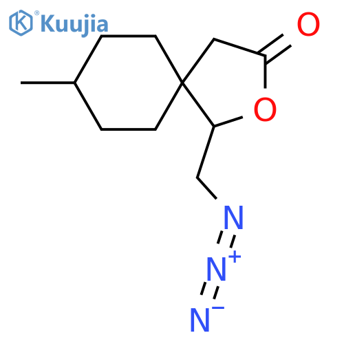 1-(Azidomethyl)-8-methyl-2-oxaspiro[4.5]decan-3-one structure