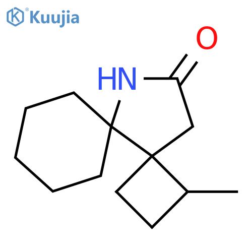 1-Methyl-11-azadispiro[3.0.5^{5}.3^{4}]tridecan-12-one structure