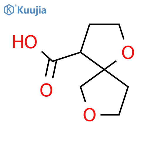 1,7-Dioxaspiro[4.4]nonane-4-carboxylic acid structure