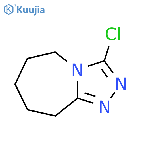 3-chloro-5H,6H,7H,8H,9H-[1,2,4]triazolo[4,3-a]azepine structure
