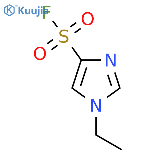 1-ethyl-1H-imidazole-4-sulfonyl fluoride structure