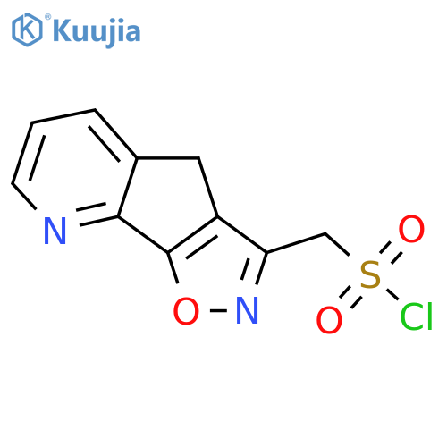 {3-oxa-4,12-diazatricyclo6.4.0.0,2,6dodeca-1(12),2(6),4,8,10-pentaen-5-yl}methanesulfonyl chloride structure