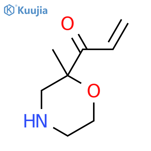 1-(2-Methylmorpholin-2-yl)prop-2-en-1-one structure