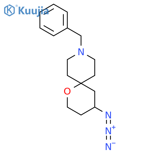 4-Azido-9-benzyl-1-oxa-9-azaspiro[5.5]undecane structure